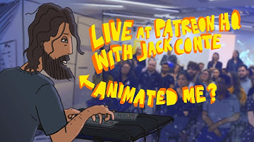 Animated (I messed up the camera) Live Performance Cuckoo + Jack Conte at Patreon HQ January 2020
