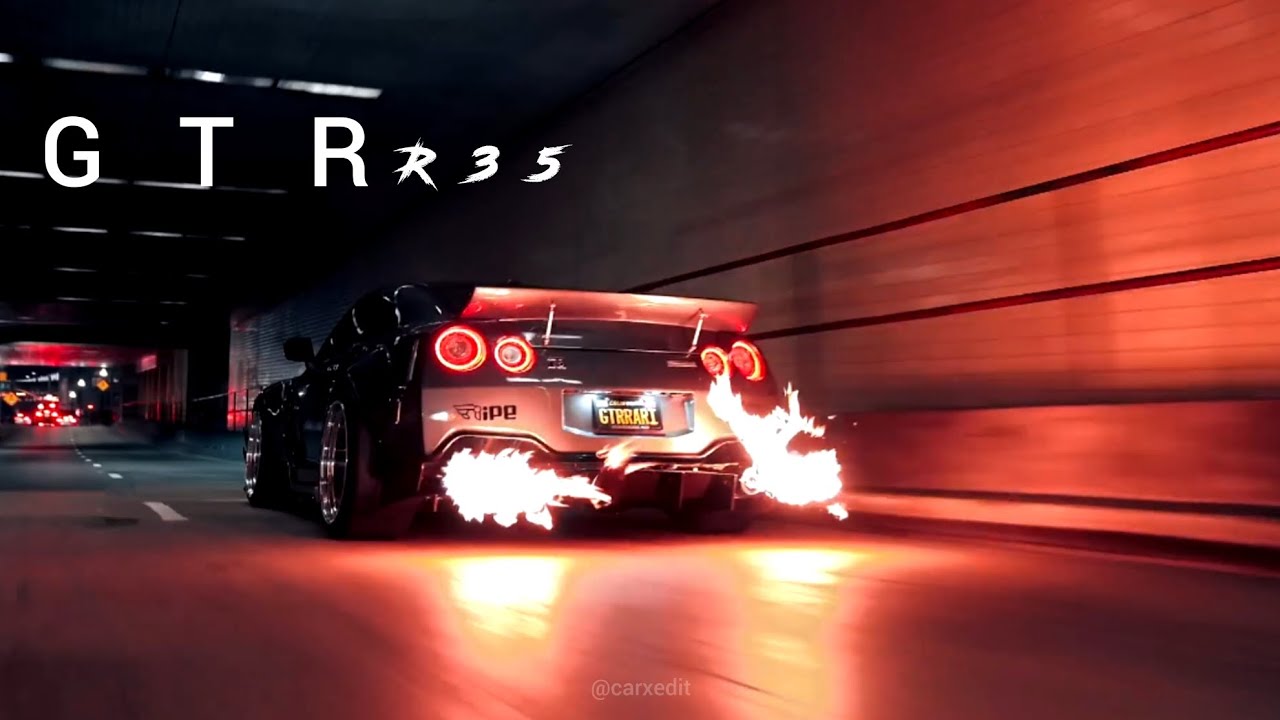 THE GTR R35 edit /MASK OF⚡/CARXEDIT ✨