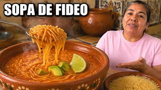 The OLD-FASHIONED Way to Make Sopa de Fideo, Soup That Raised Every Mexican Child (The Mexican Way)
