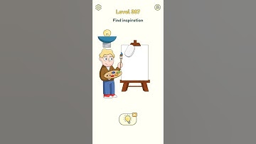 🧠DOP 2 : Draw One Part All Level: 387 Gameplay Solution 🥳 #shorts #youtube