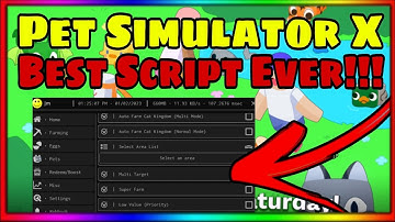 Hydrogen & Fluxus | Pet Simulator X BEST Auto Farm Script