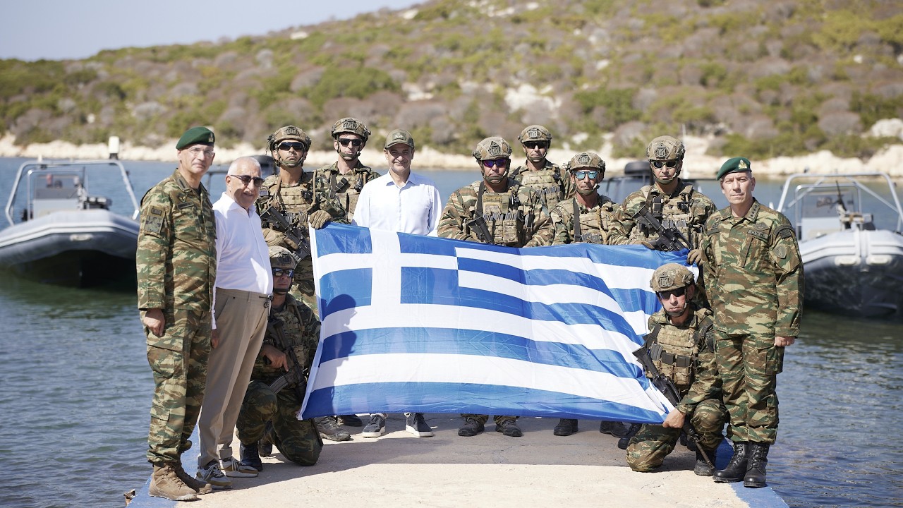 Επίσκεψη του Πρωθυπουργού Κυριάκου Μητσοτάκη στο Καστελλόριζο, τη Ρω και τη Στρογγύλη – Video