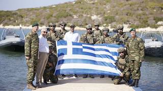Επίσκεψη του Πρωθυπουργού Κυριάκου Μητσοτάκη στο Καστελλόριζο, τη Ρω και τη Στρογγύλη