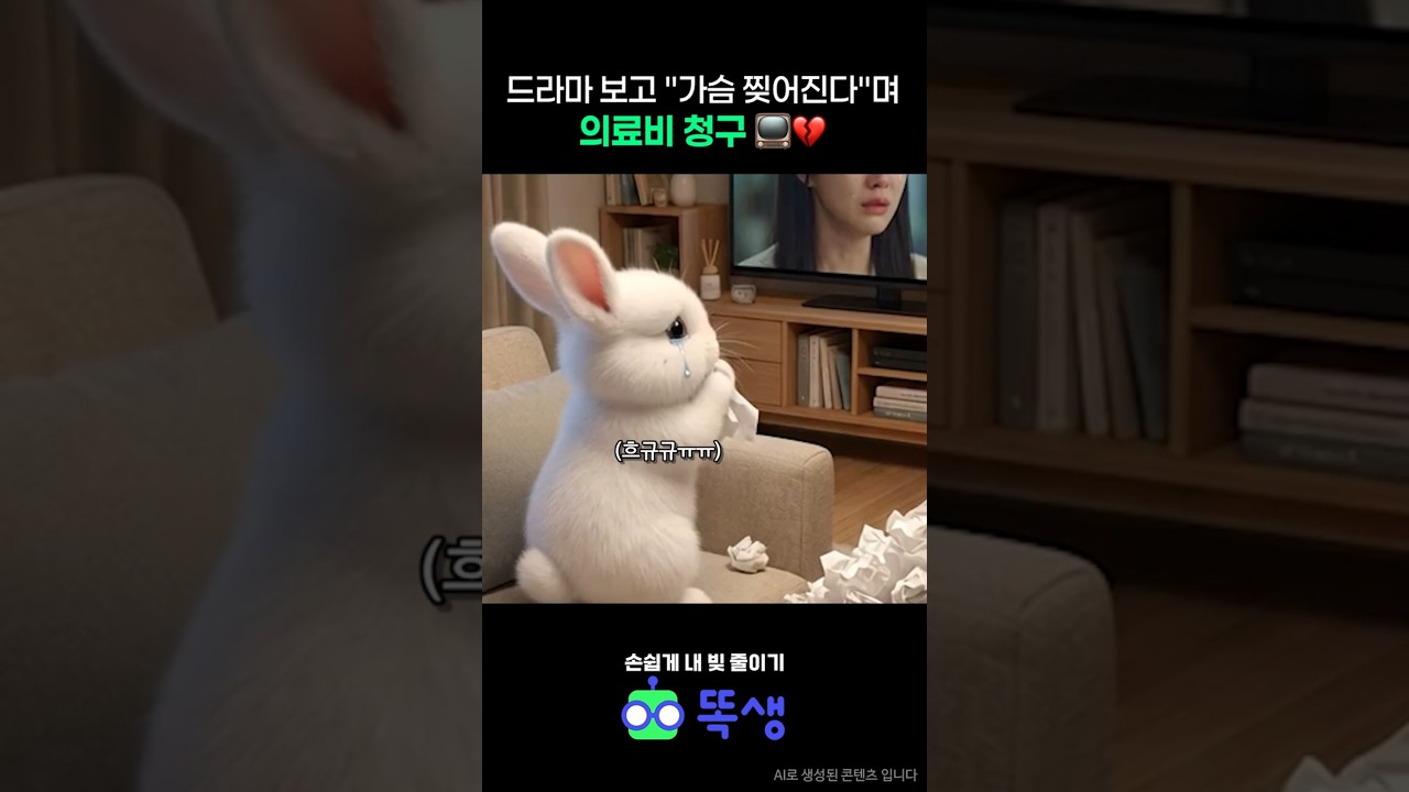 드라마 보고 "가슴 찢어진다"며 의료비 청구 📺💔