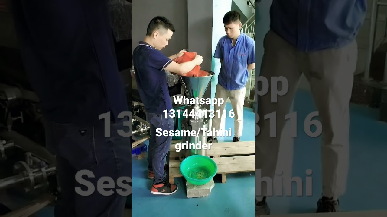 Sesame/chilli/peanut grinder