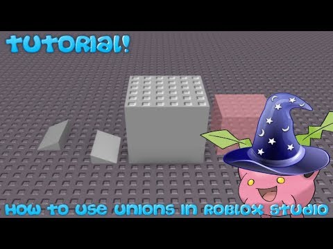 How to use Unions in ROBLOX Studio - Wanfurth Tutorial