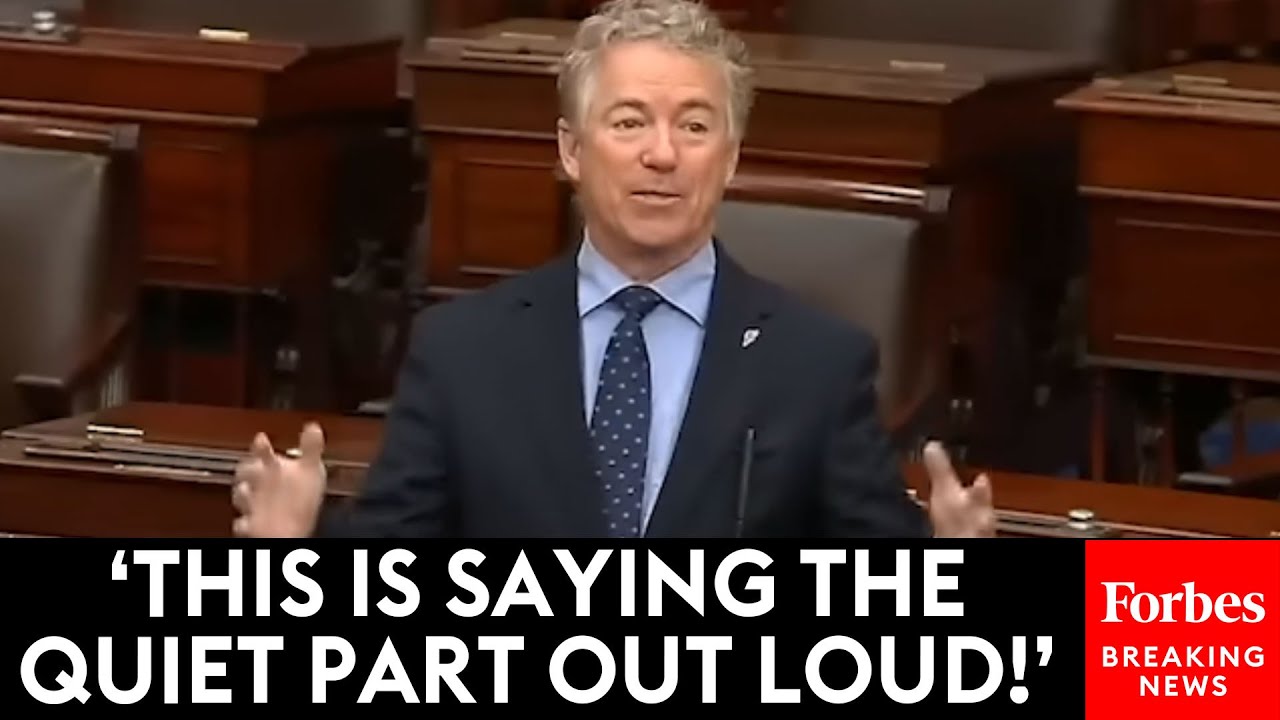 'It's Sort Of A Laundering Scheme': Rand Paul Sounds Off On Claim Ukraine Funding Bei