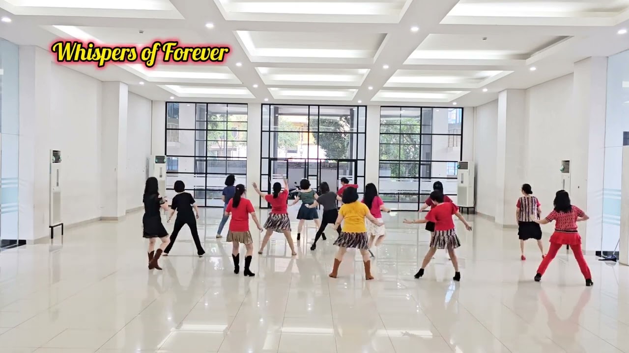 Whispers of Forever - Advanced Line Dance // Choreo by Grace David (KOR) & Jef Camps (BEL) 