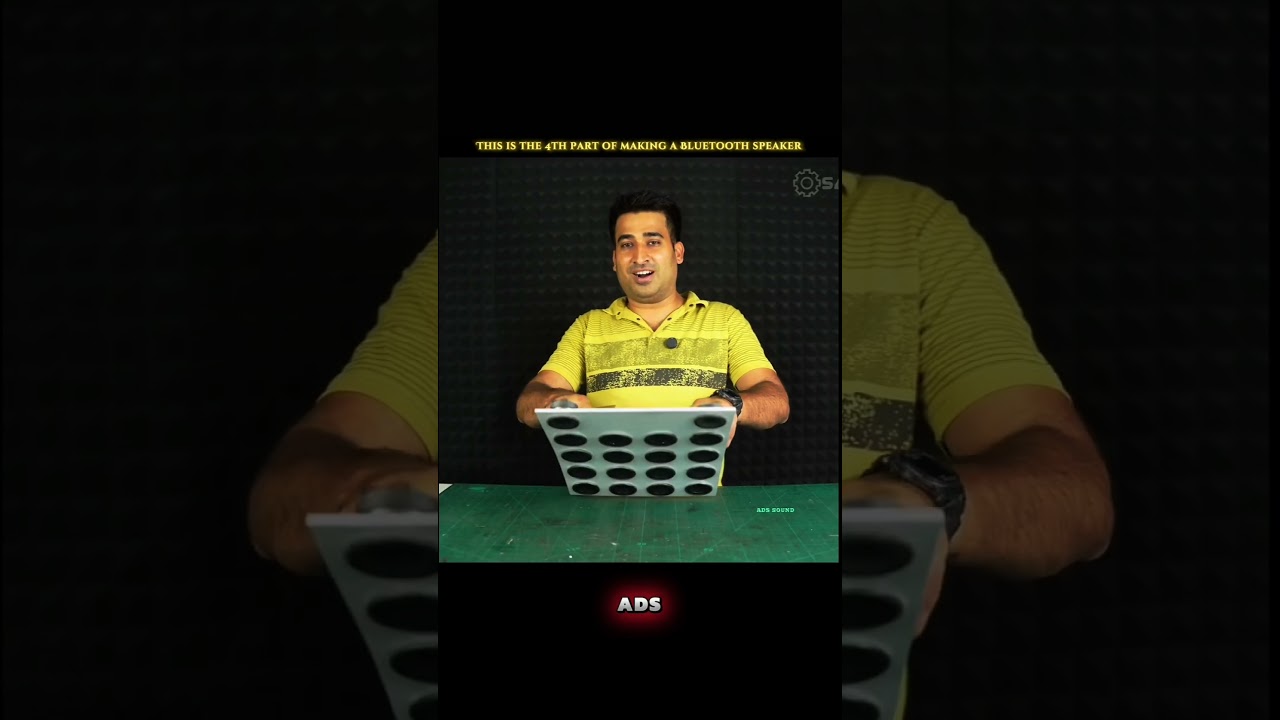 THIS IS THE 4th PART OF BLUETOOTH SPEAKER WITH SAMAR EXPERIMENT #shortvideo #bluetoothspeaker