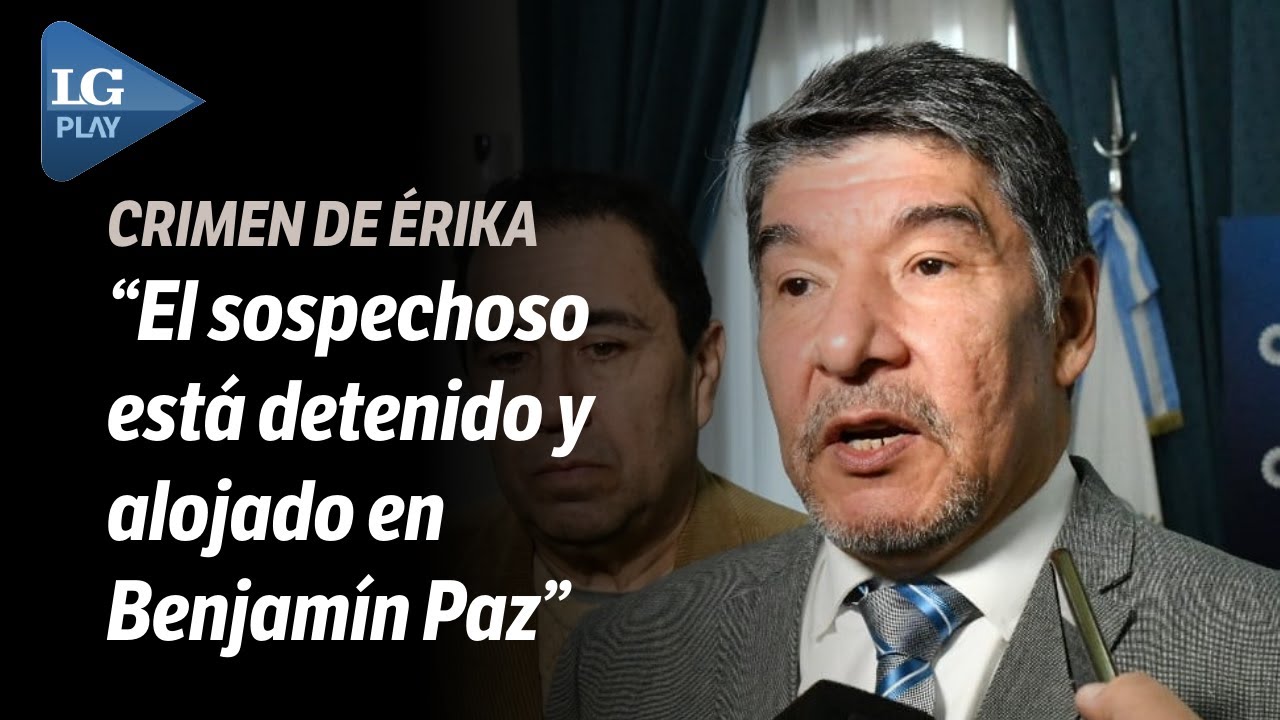 CRIMEN DE ÉRIKA: Acevedo dio detalles del operativo federal para atrapar al sospechoso