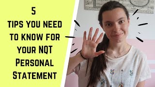 Writing an effective NQT Personal Statement | 5 top tips