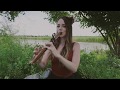 The Peace Pond - Playing my Native American flute