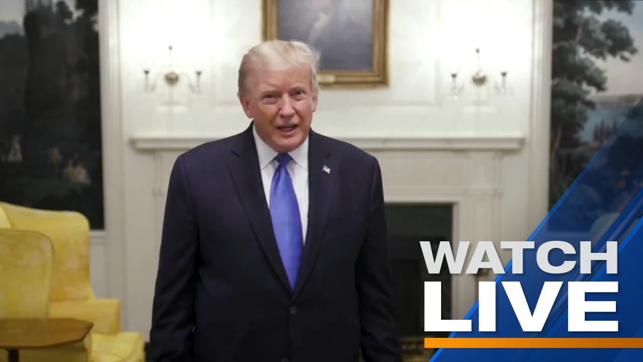 LIVE | President Trump participates in White House press briefing marking 1st year into term