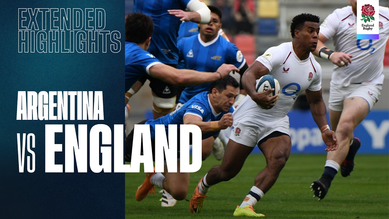 LATE DRAMA 👀 | England v Argentina extended highlights | 2026 Nations Championship