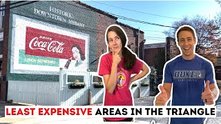 Least Expensive Areas in Raleigh-Durham North Carolina!!