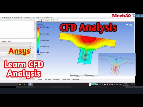 CFD analysis Tutorial in details | Ansys CFD Analysis on Ansys | Mech20 ...