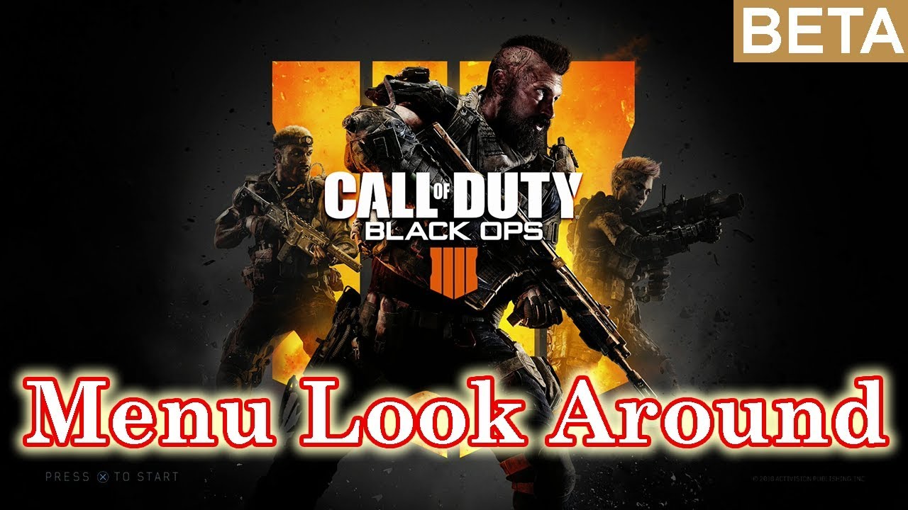 Call of Duty: Black Ops 4 [Beta] - Checking Out the Specialists & Menu Look Around - Live Commentary