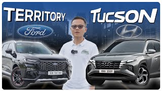 Chọn Ford Territory Titanium X hay Hyundai Tucson 2.0 Đặc biệt?