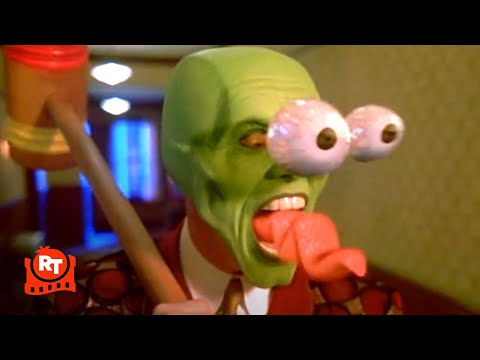 The Mask (1994) - Creepy Evil Mask Scene