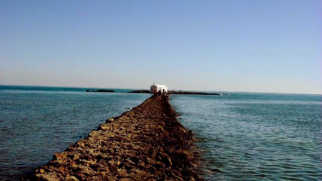 Der Strand von Georgioupolis auf Kreta, Griechenland