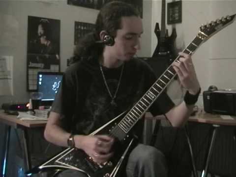 Soilwork - Distortion Sleep (with improvised solo) Jeroen Petri