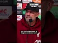 &#39;Who had the idea to do the press conference here? WOW!&#39; | Jurgen Klopp press conference interrupted
