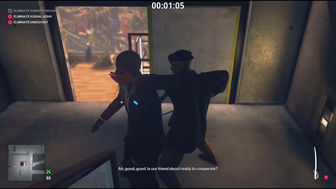 HITMAN WoA Let Me Work Contract