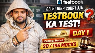 Delhi High court JJA Day 1 - 20/196 test completed | #testbook #testbookappreview 