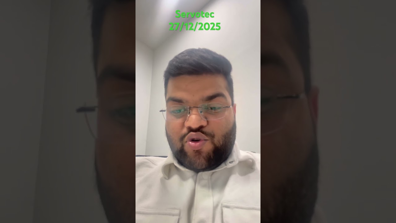 Servotec latest update stock market