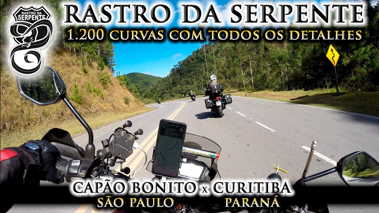 Viagem de moto - Serra do Rastro da Serpente - Ep. 02