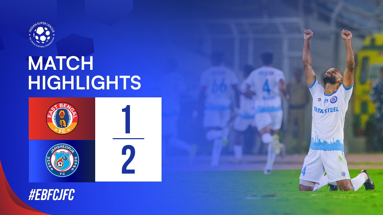 GW 3 Highlights | East Bengal FC 1-2 Jamshedpur FC | ISL 12