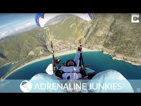 Paragliders Complete Midair Somersaults - This is the scariest tumble you could ever take – somersaulting over 100 feet in the air.