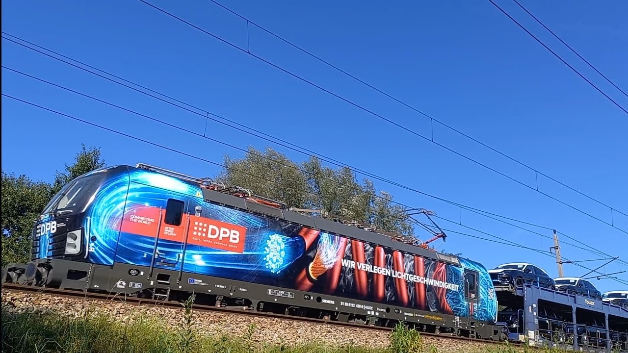 DPB Vectron mit Autozug