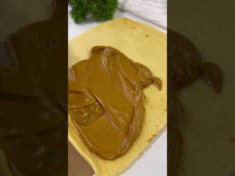 Yongʻoqli rulet #рулеты #recipe #rek #рекомендации #baking #рецепты #dessert #cake #shorts #karamel