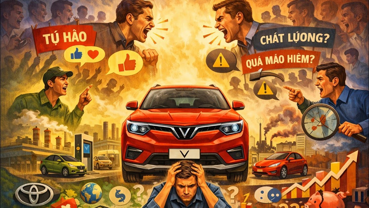 Vì sao luôn xảy ra tranh cãi về ô tô Vinfast? 