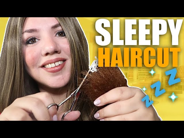ASMR Ultimate Sleep Haircut ✂️ Relaxing Styling Roleplay for Deep Sleep 😴✨