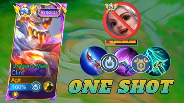 BEGINI CARA MAIN CLINT LAWAN META HARITH!! CLINT ONE SHOT BUILD & EMBLEM 2025 - Mobile Legends