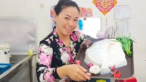 Cô Dâu Việt Làm Món Cá Bàn Sa Nặng 2,4 kg Kho Me.Dai Cứng Giống Như Mủ Cao Su Ăn Ngon Và Lạ  Miệng?