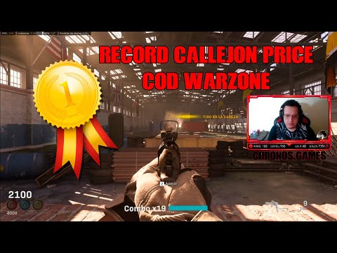 RECORD CALLEJON DE PRICE CALL OF DUTY WARZONE 10532 PUNTOS *PRUEBAS DE VERANO*