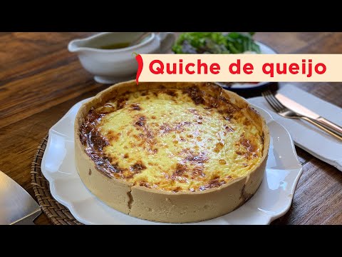 Receita De Quiche De Queijo