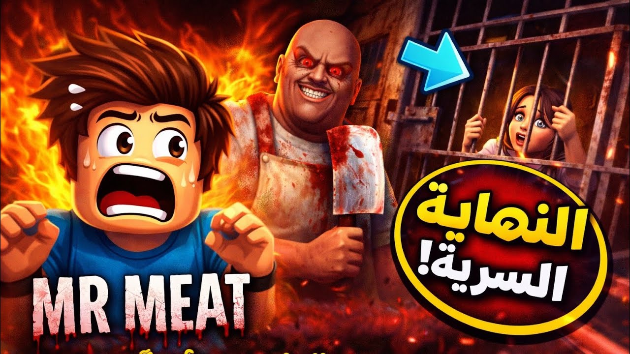  اكتشفت النهاية السرية في مستر ميت 😱🔥 مش متوقعة خالص!