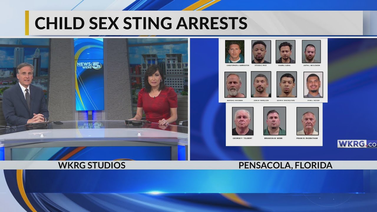 11 men arrested in Internet Crimes Against Children Case in Escambia Co ...