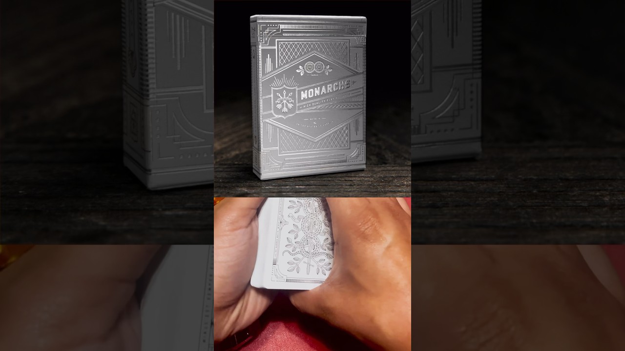 Finally have an opened Silver Monarch's Deck! #monarchs #theory11