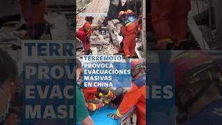 Terremoto en China deja muertos y miles de evacuados en Liuzhou #shorts