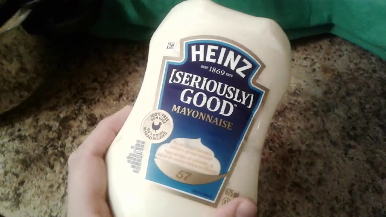 Heinz seriously good mayonnaise review, completely random review YouTube