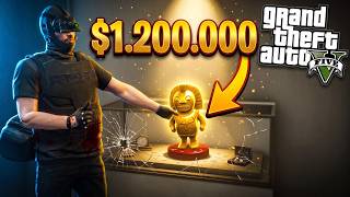 Stjæler VÆRDIFULD Figur! // GTA 5 Online Dansk