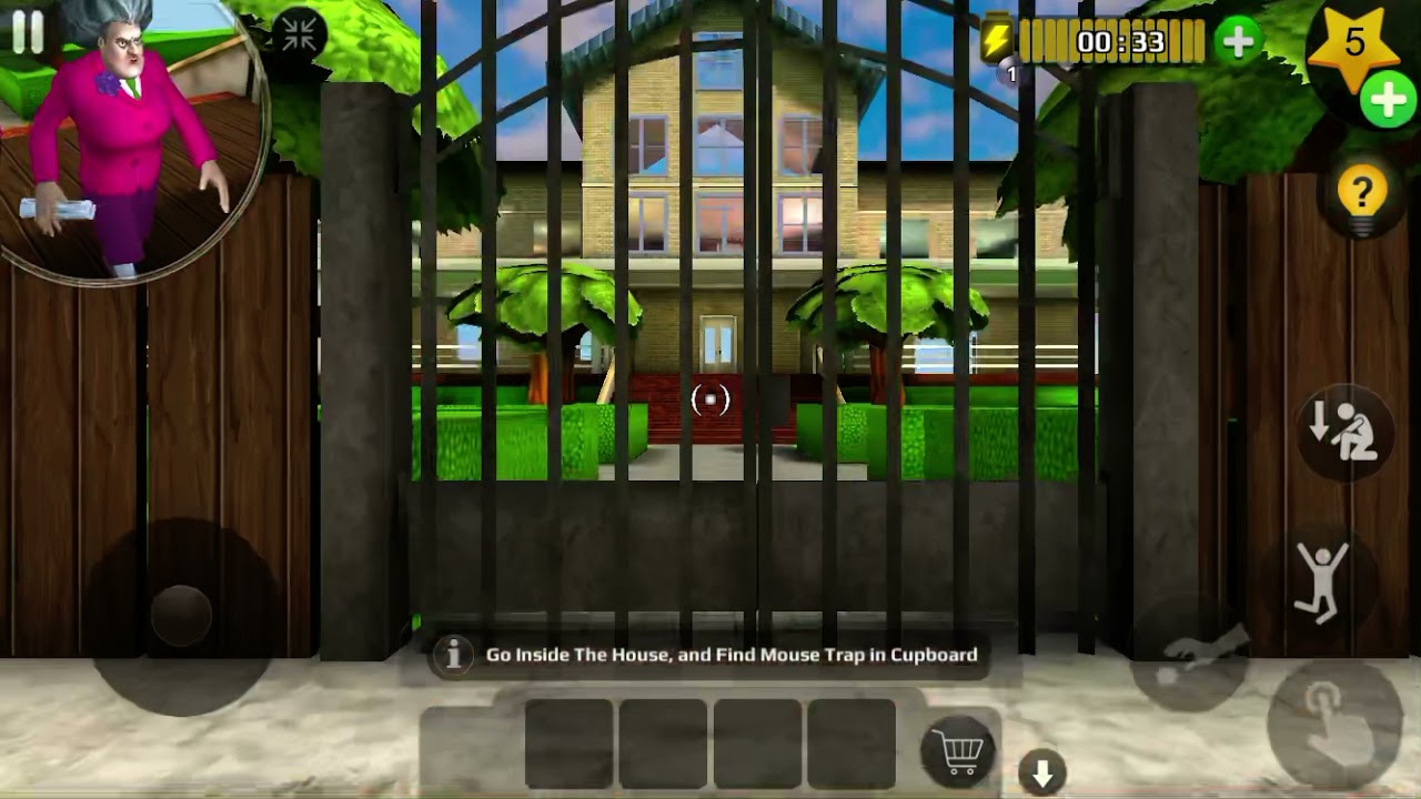 Scary Teacher 3d Go Inside The House and Find Mouse Trap in Cupboard