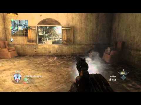 CoD Black Ops: Python SNIPE!!