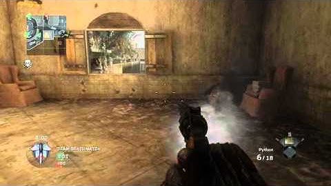 CoD Black Ops: Python SNIPE!!