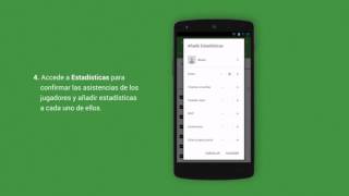 Cómo enviar el resultado de un partido - App Árbitros (Android) screenshot 3